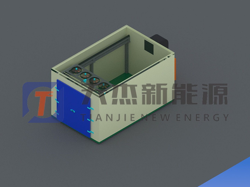 牛膝烘幹機透視圖