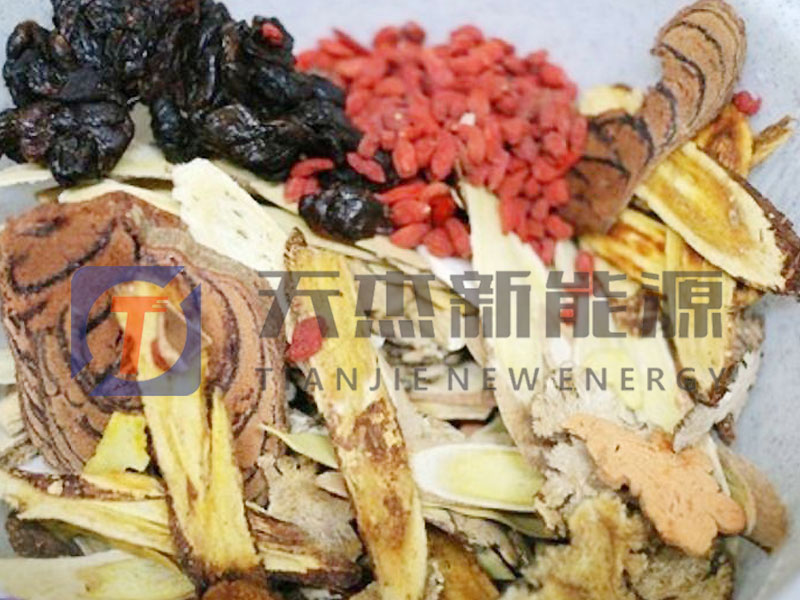 中藥材（cái）烘幹機烘幹工藝